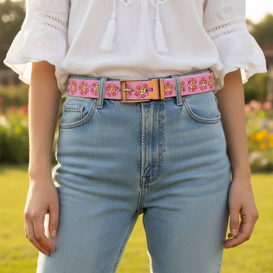 Flower Power, Cat Authority – Waterproof TPU Belt