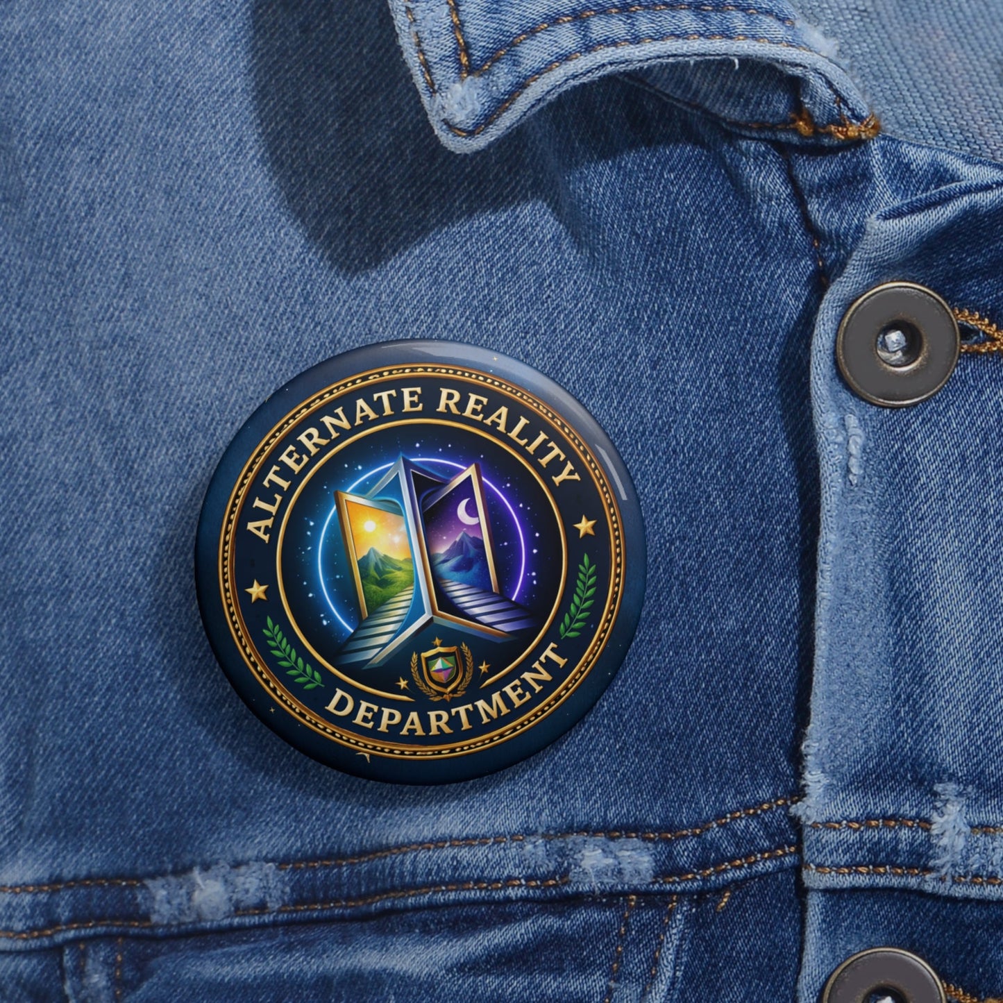 Alternate Reality Department Pinback Button