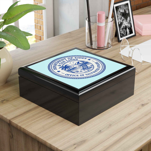 Department of Tides Jewelry Box – Officially Approved Treasure Storage