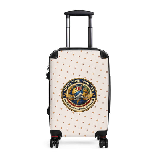 Federal Travel Commission Suitcase — Pre-Cleared for Chaos (and Upgrades)