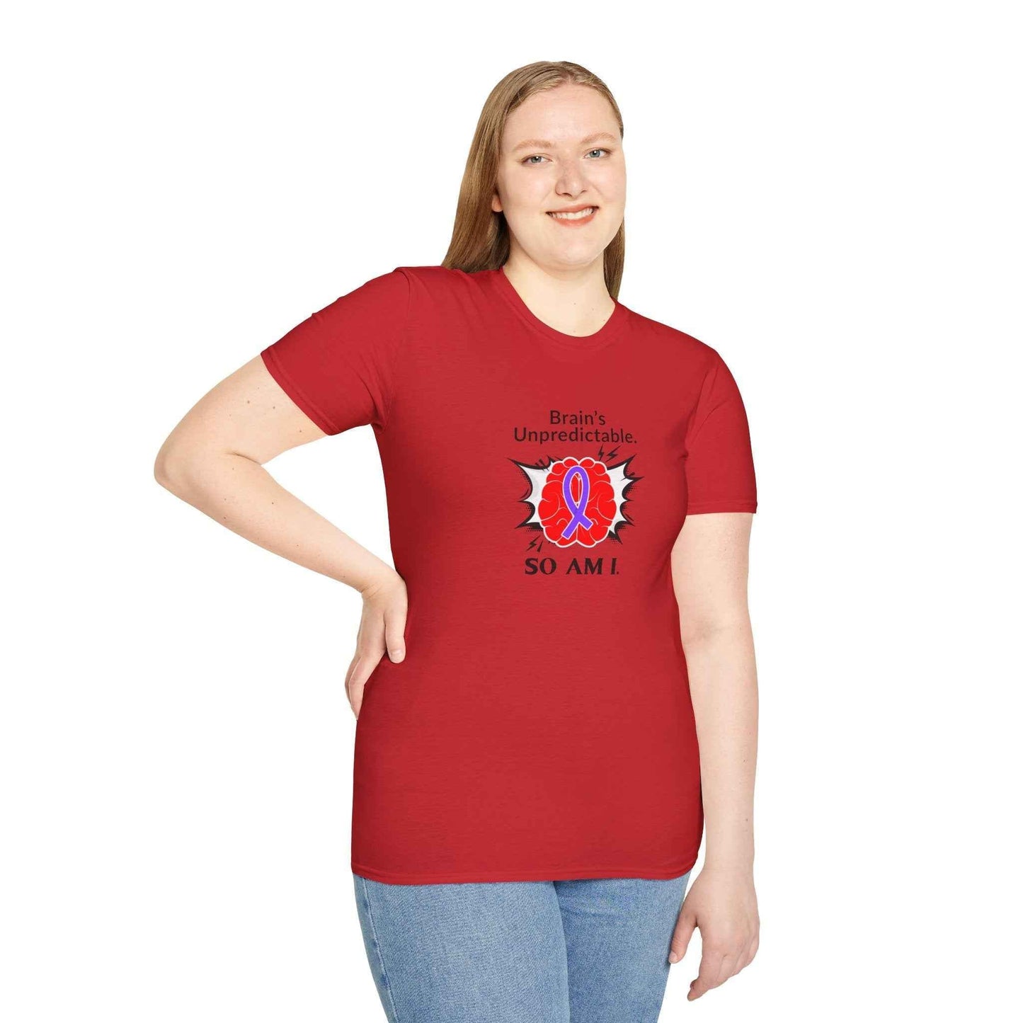 Brain’s Unpredictable. So Am I. – Epilepsy Awareness Tee
