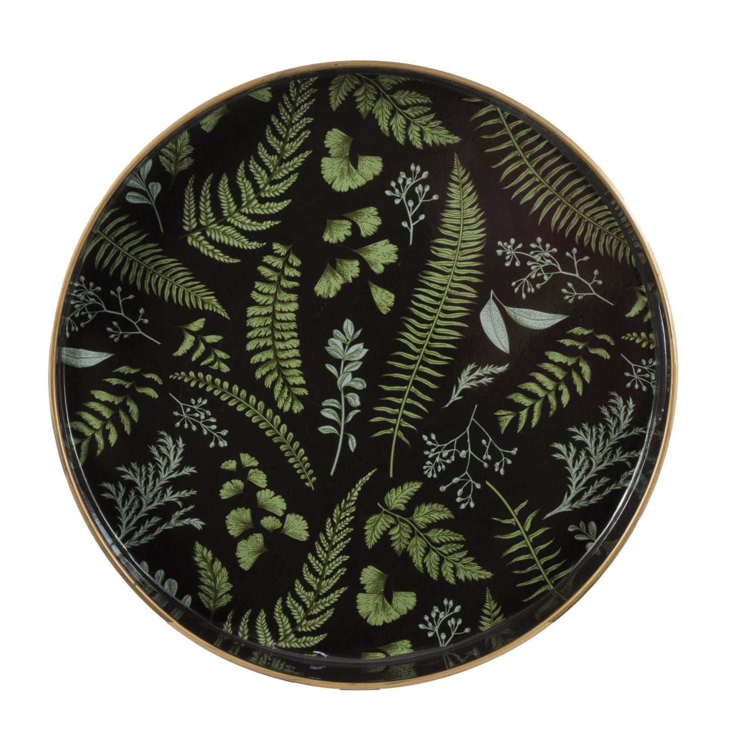 Botanical Fern Tray 13.5"D