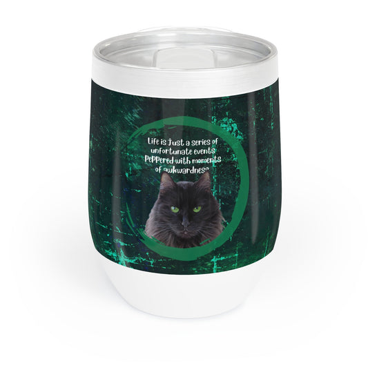 Awkwardness Chill Wine Tumbler