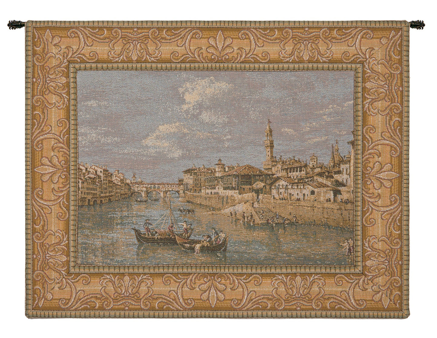 Florence from the Arno Italian Tapestry