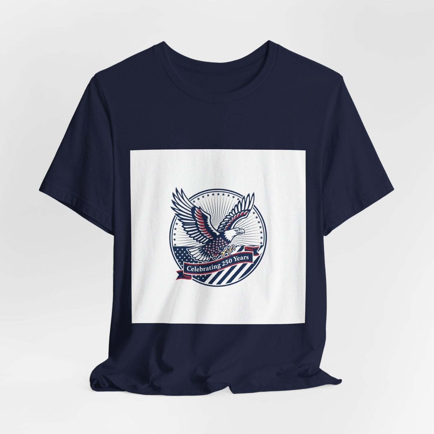 Semiquincentennial Eagle Badge Tee | 250th Anniversary 1776–2026 USA