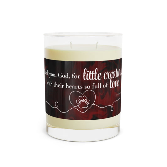 Thank You for Little Creatures Candle | Pet Lover Soy Candle
