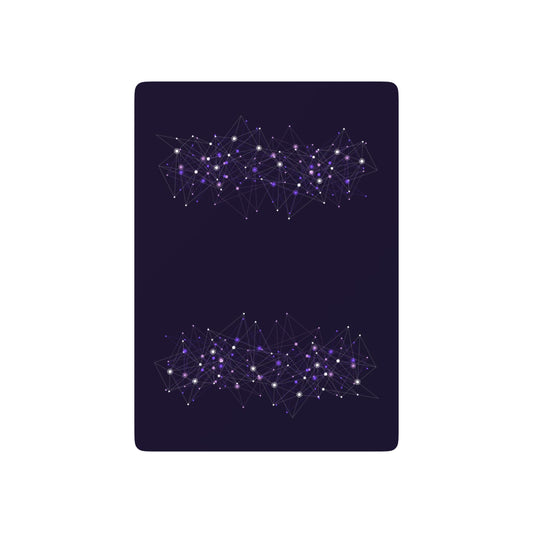 Neuro Network Epilepsy Awareness Playing Cards – Purple Connection Poker Deck