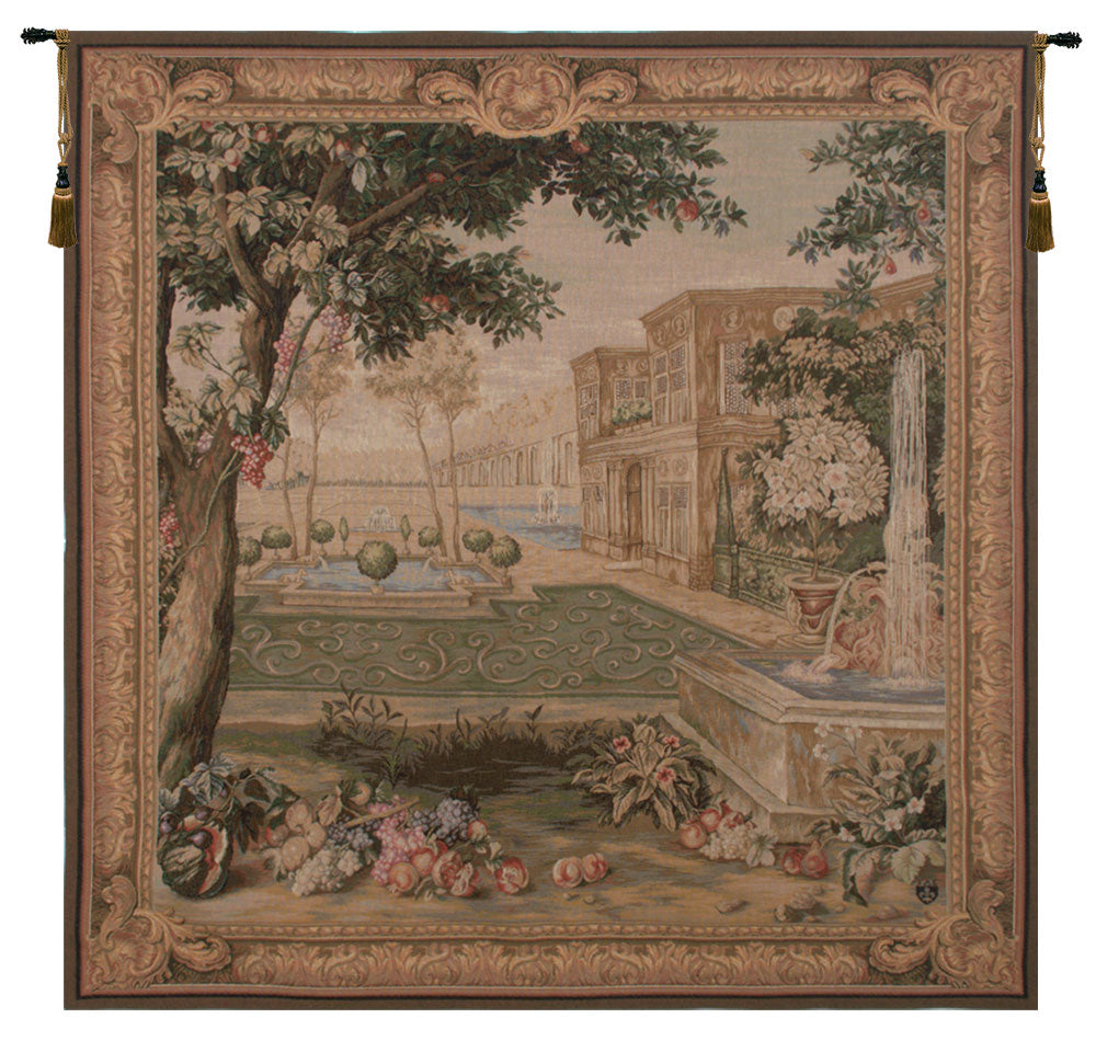 Verdure Fontaine Carree French Tapestry