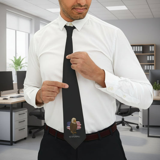 Still Standing Eagle Necktie
