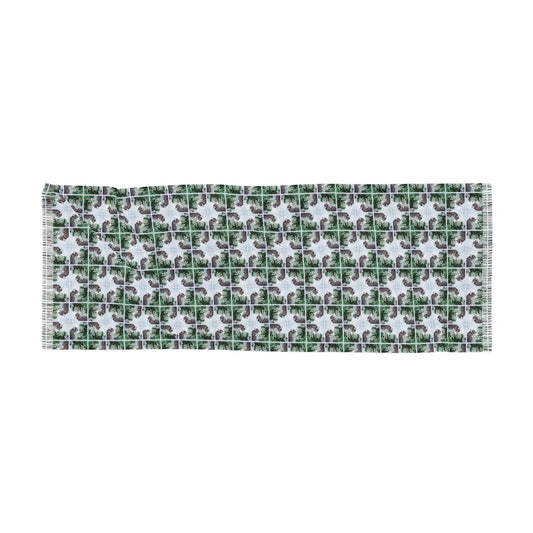 Wreck the Tree Christmas Light Scarf