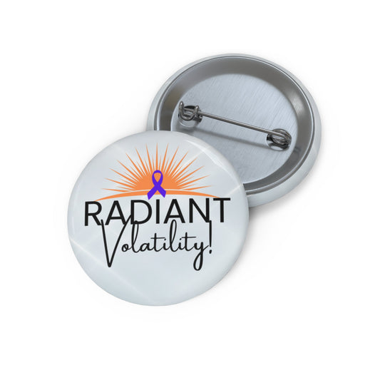 Radiant Volatility Pinback Button