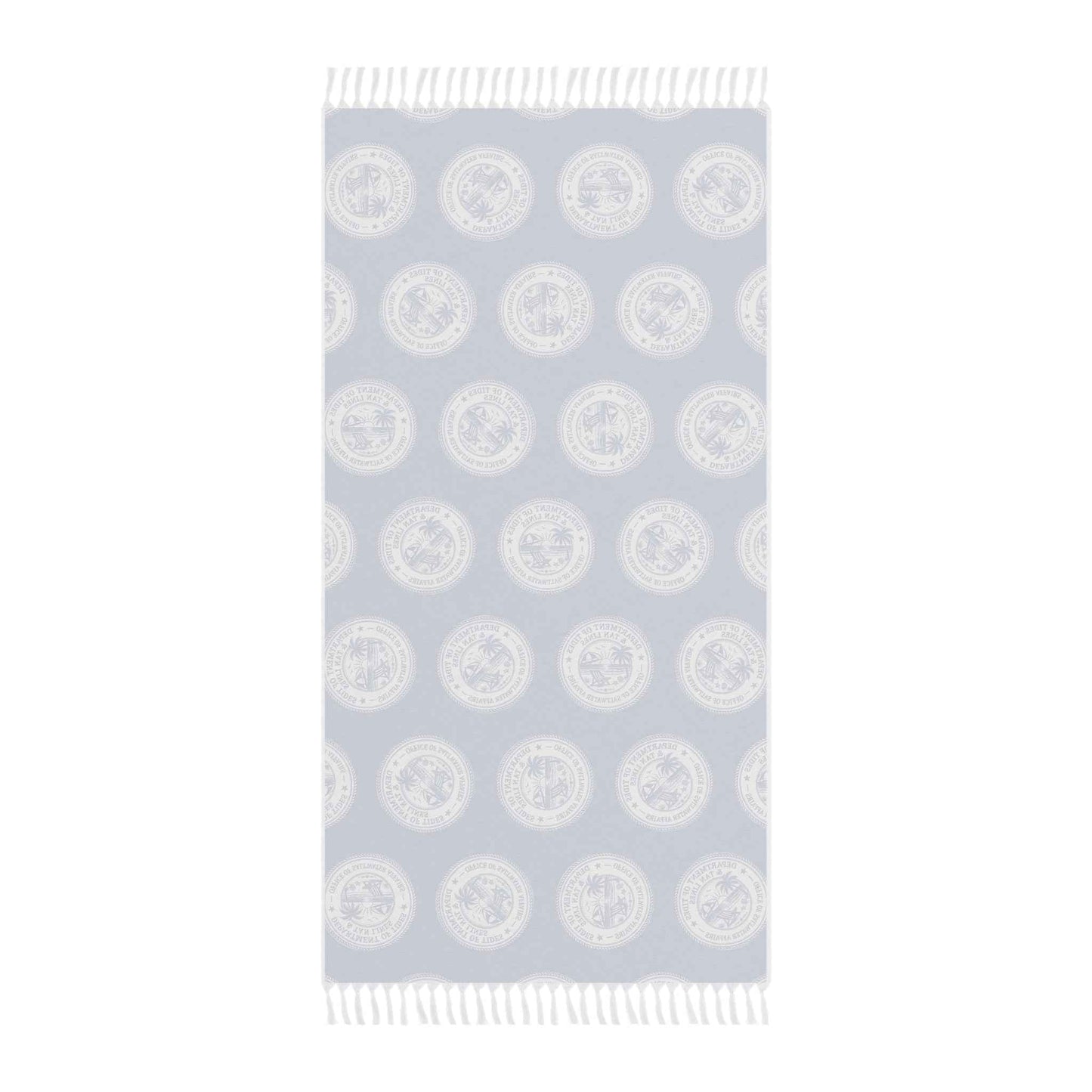 Department of Tides & Tan Lines Beach Blanket – Coastal Seal Boho Towel, Office of Saltwater Affairs