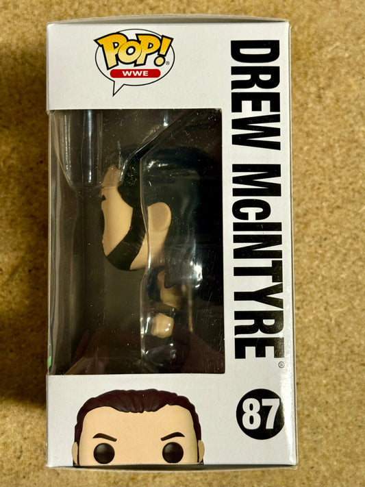 Funko Pop! WWE Drew McIntyre #87 Wrestling 2021 Scottish Warrior