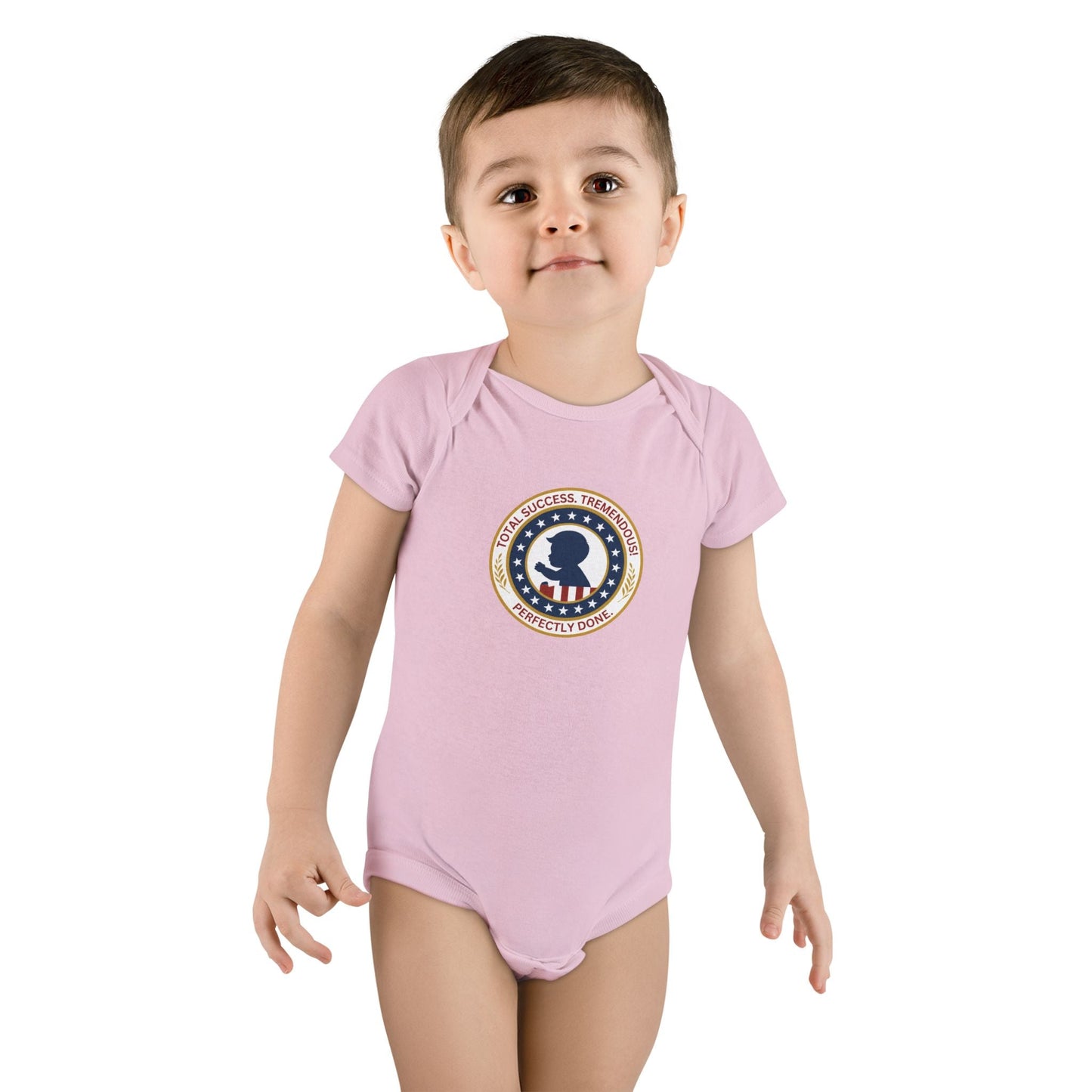 Total Success Baby Bodysuit โ Political Parody Edition