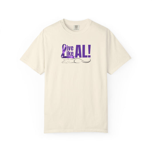 Live Like AL T-Shirt – Epilepsy Awareness Cat Tee