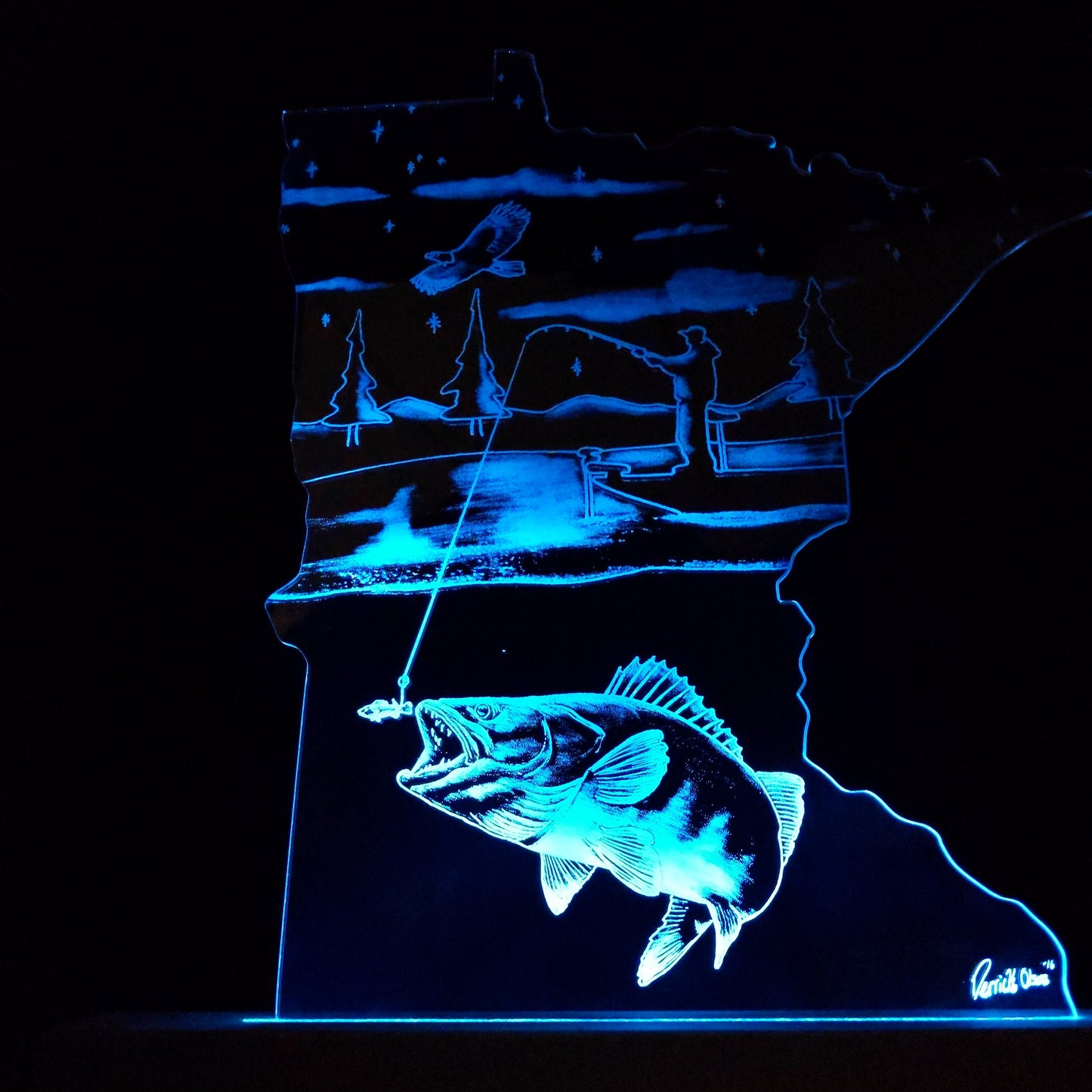 Walleye summer fishing (standard LED)