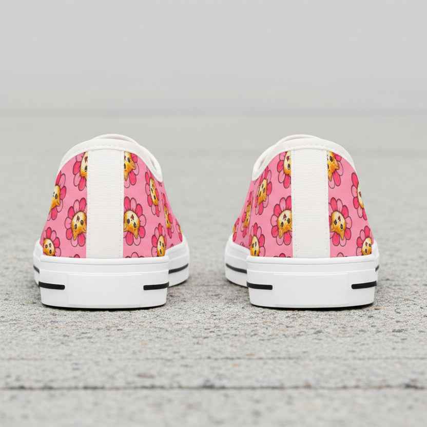 Furreal Flower Cat Women's Low-Top Sneakers