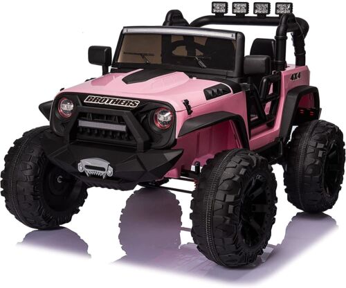 2-Seater 24V Electric Ride On Car Truck for Kids with Parent Remote Control - 400W Power