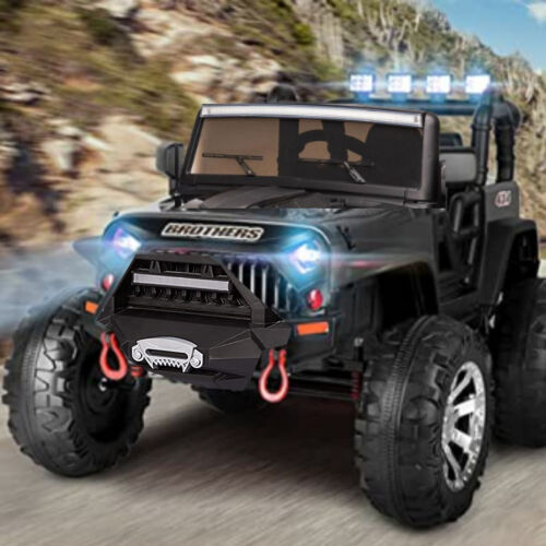 New 24V Electric Ride On Jeep for Kids with Remote Control, USB, and Bluetooth