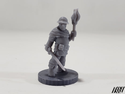 Town Guard with Torch 1