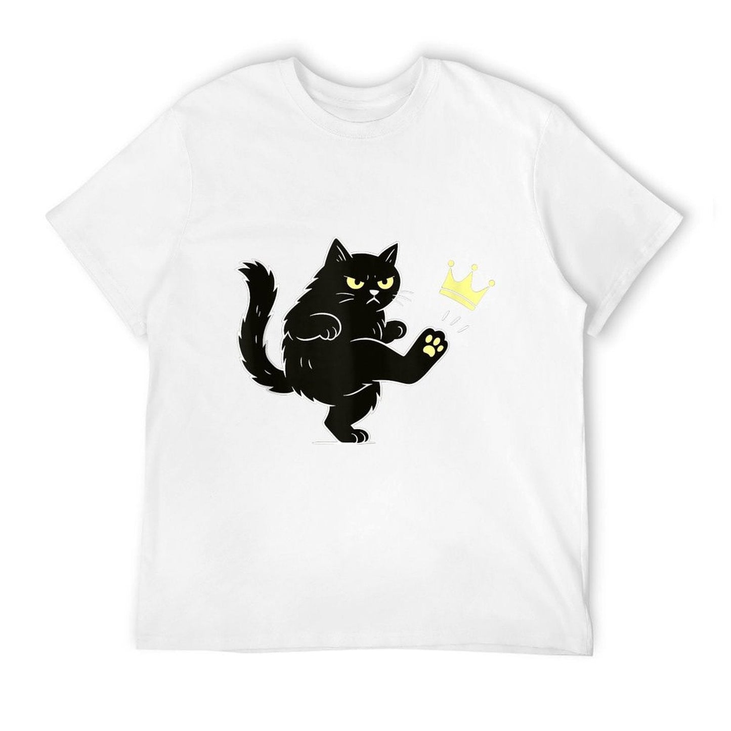 No Kings In America Funny Cat Quick-drying T-Shirt