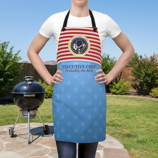 Executive Chef: Probably the Best — Political Parody Apron