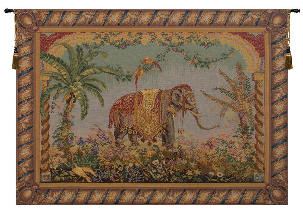 Le Elephant French Tapestry