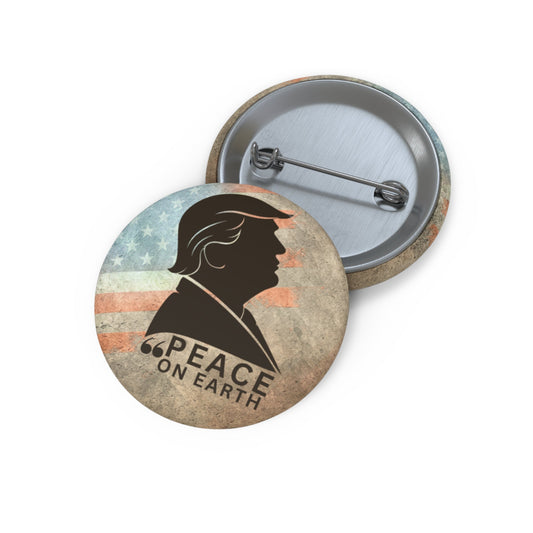 Peace on Earth Pinback Button