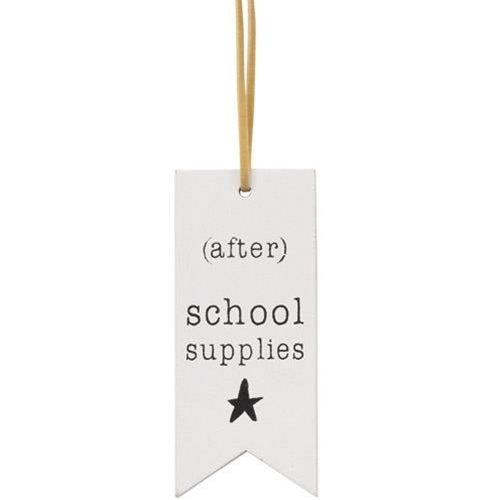 3/set "Because Kids" Wine Tags (Pack of 4)