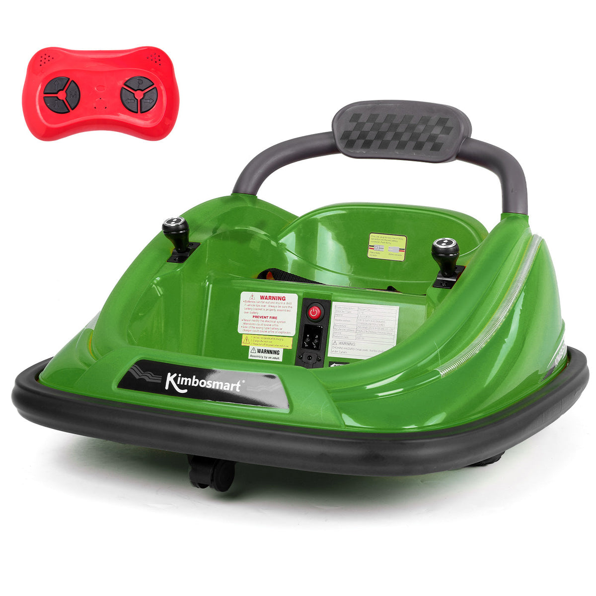 360° Spin Ride On Bumper Car for Kids - Rechargeable Electric Toy Vehicle (12V)