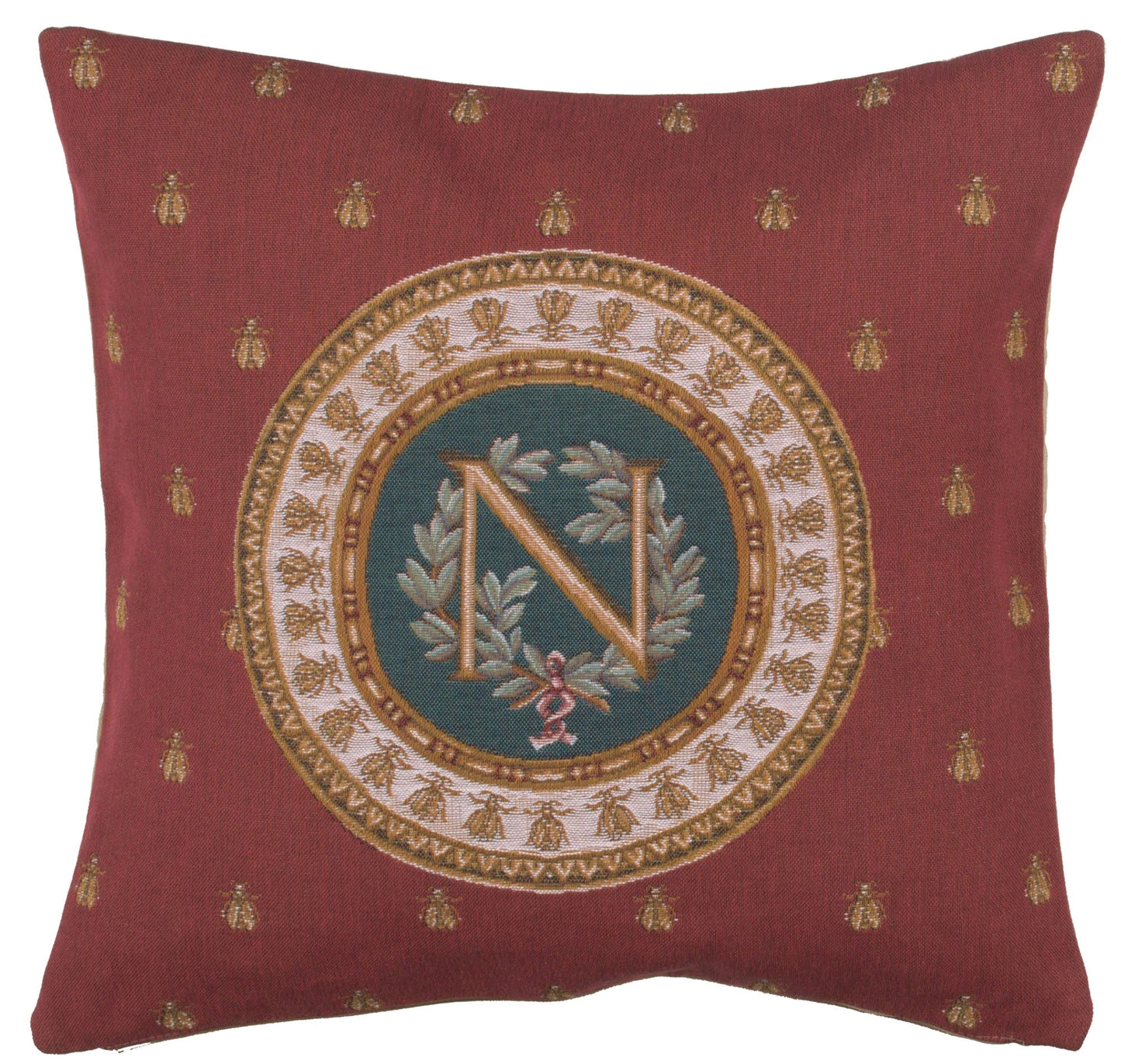 Red Napoleon French Cushion