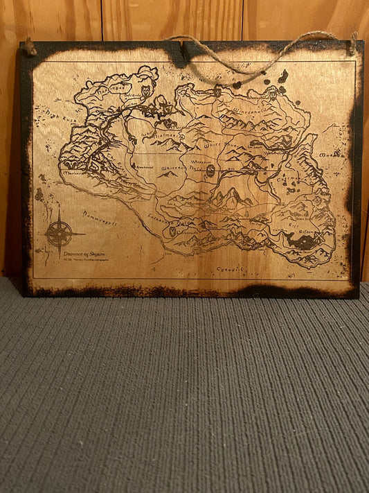 Skyrim Map