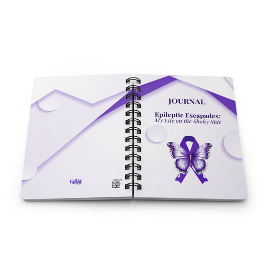Epileptic Journey Spiral Bound Journal