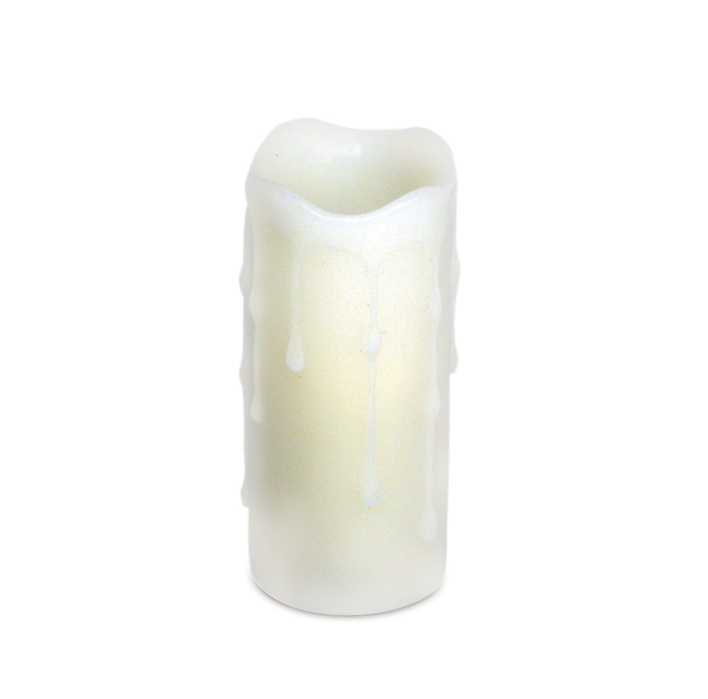 LED Dripping Wax Pillar Candles with Remote (Set of 6)