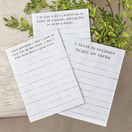 Tacos Mini Notepad (Pack of 4)