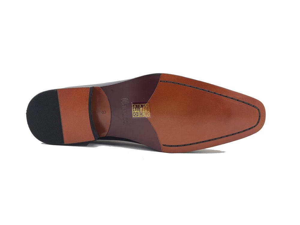 Carrucci Calfskin Oxford - White