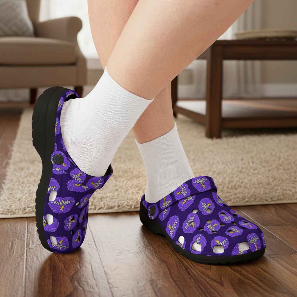 Neurostrong Clogs – Epilepsy Awareness EVA Comfort Shoes