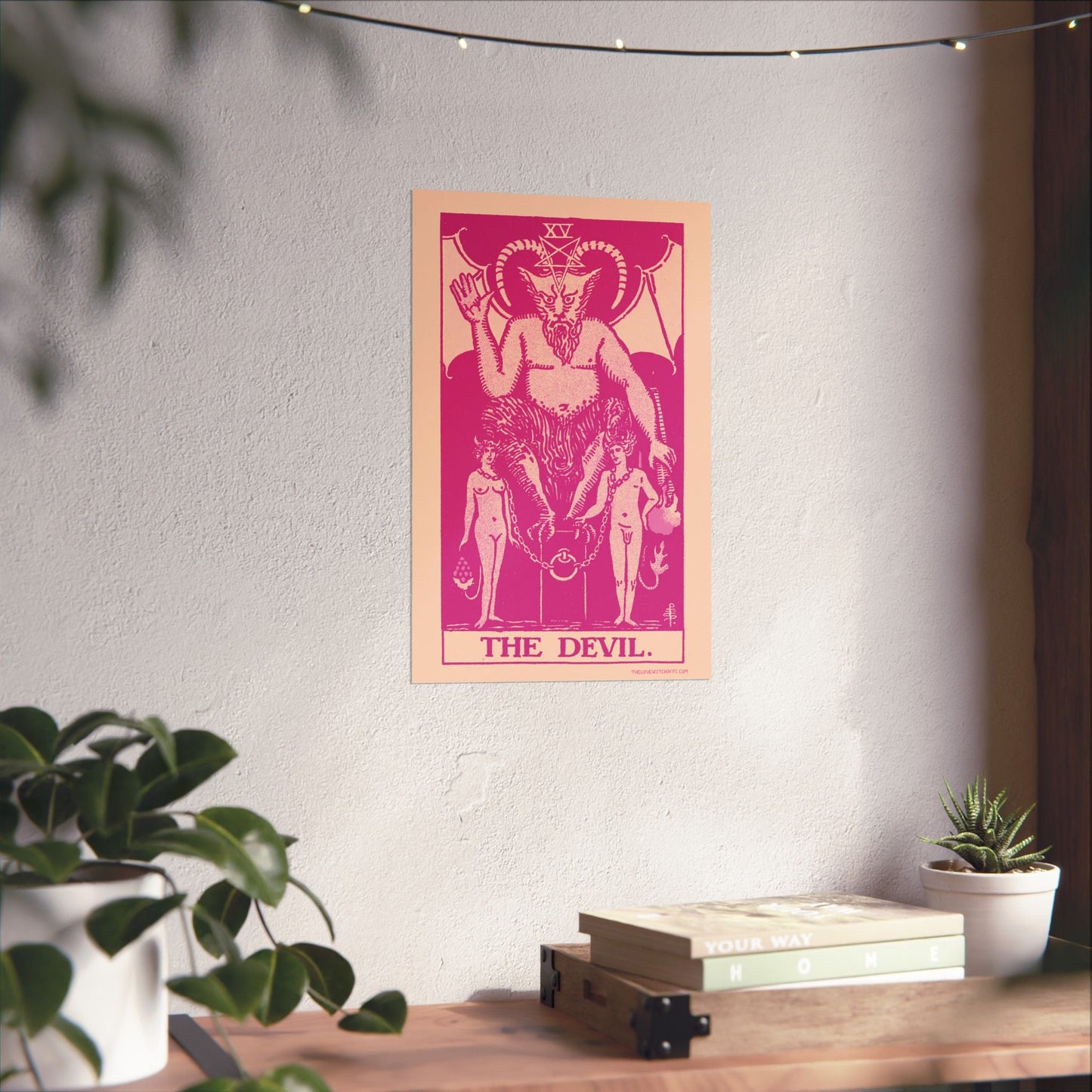 The Devil Tarot Card Poster by The Love Witch