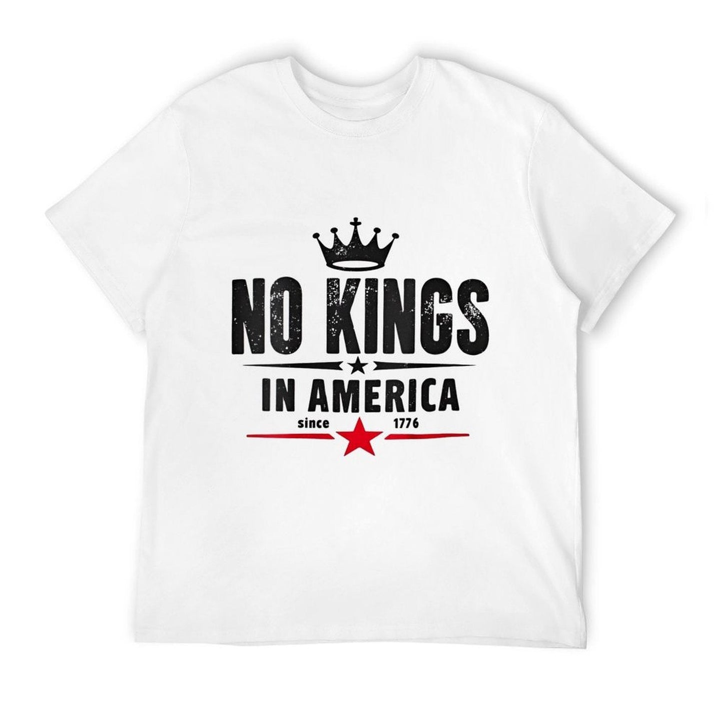 Womens No Kings In America Since 1776 Durable T-Shirt