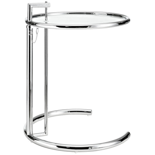 Eileen Gray Metal Side Table by Modway