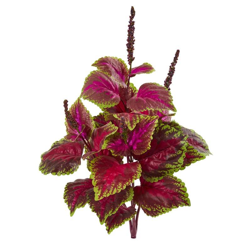 23" Coleus Bush Artificial Plant (Set of 6)
