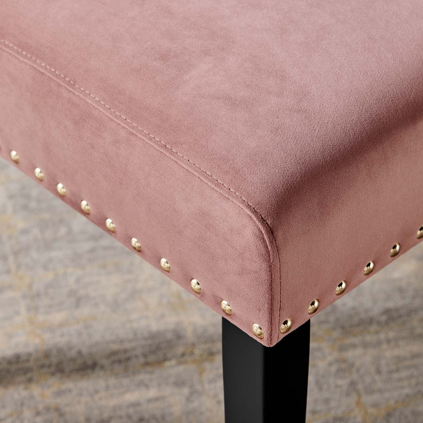 Parcel Performance Velvet Dining Side Chairs Set of 2 by Modway