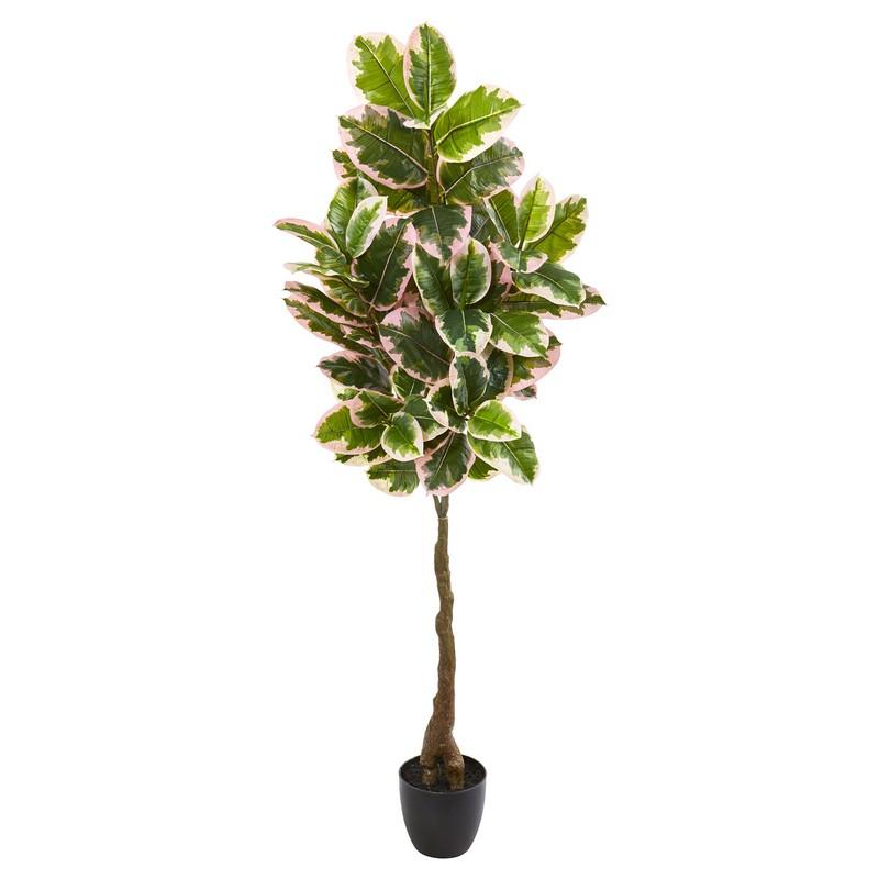 65" Rubber Leaf Artificial Tree (Real Touch)