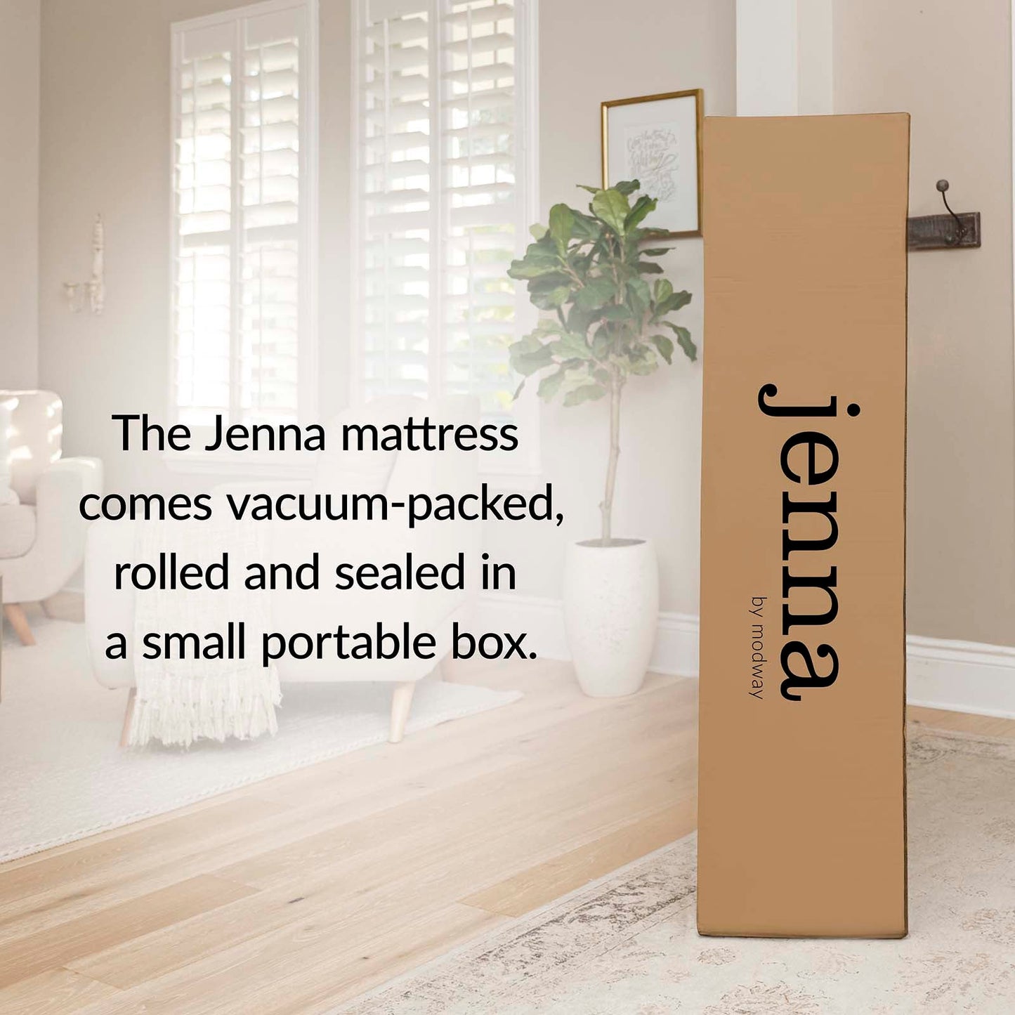 Jenna 8" Innerspring and Foam Twin Mattress by Modway