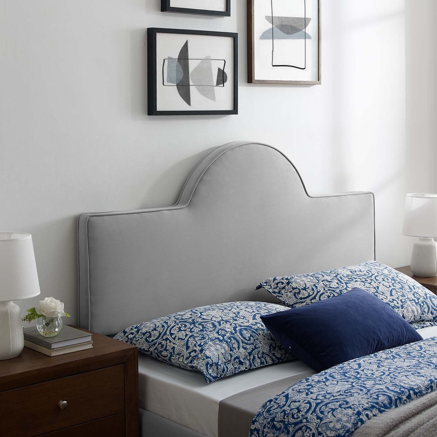 Dawn Performance Velvet Full/Queen Headboard by Modway