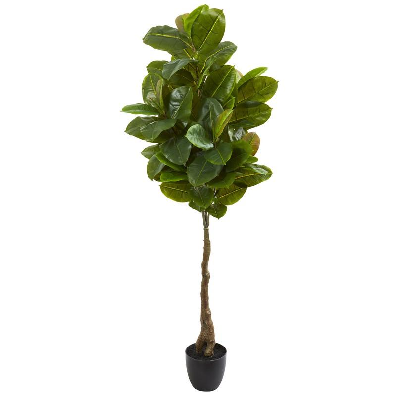 65" Rubber Leaf Artificial Tree (Real Touch)