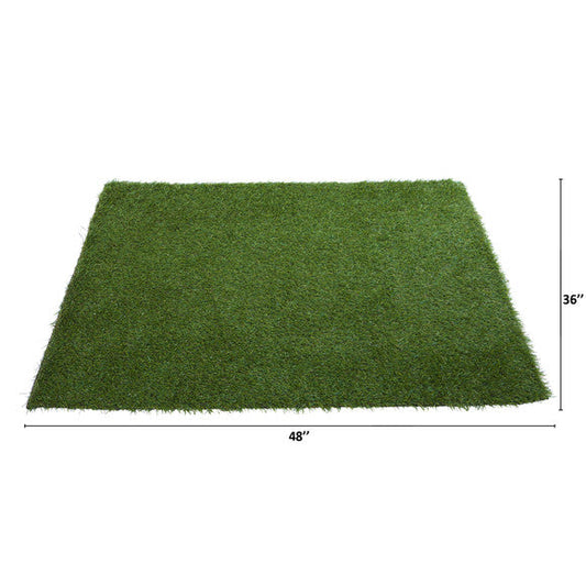 3' x 4' Artificial Professional Grass Turf Carpet UV Resistant
