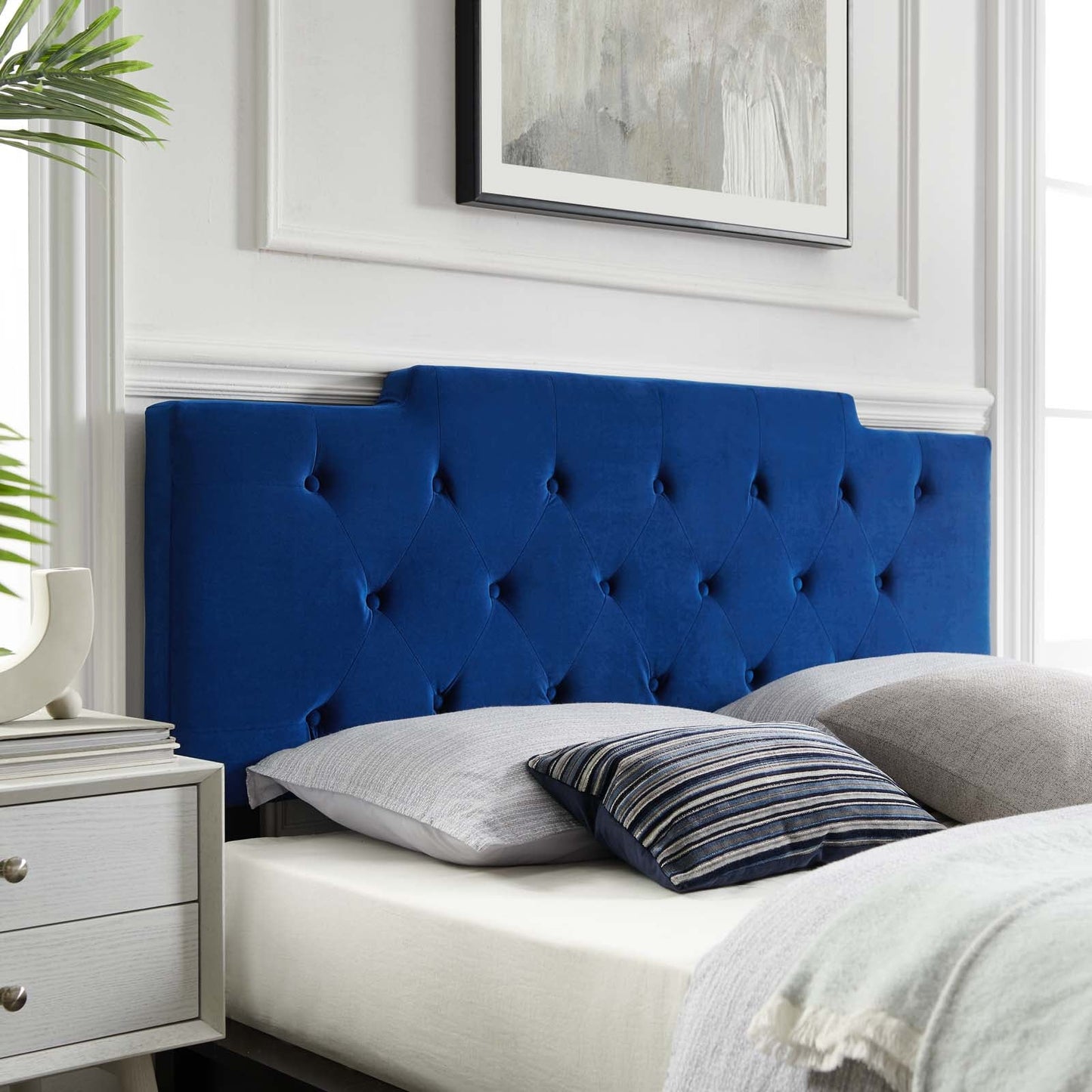 Juliet Tufted Performance Velvet King/California King Headboard by Modway
