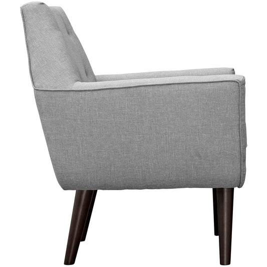 Posit Upholstered Fabric Armchair by Modway