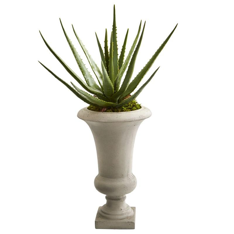 29" Aloe Artificial Plant in Urn
